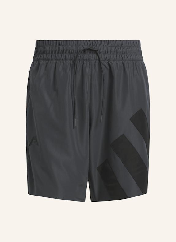 adidas ANTHONY EDWARDS FOUNDATION SHORTS GRAU