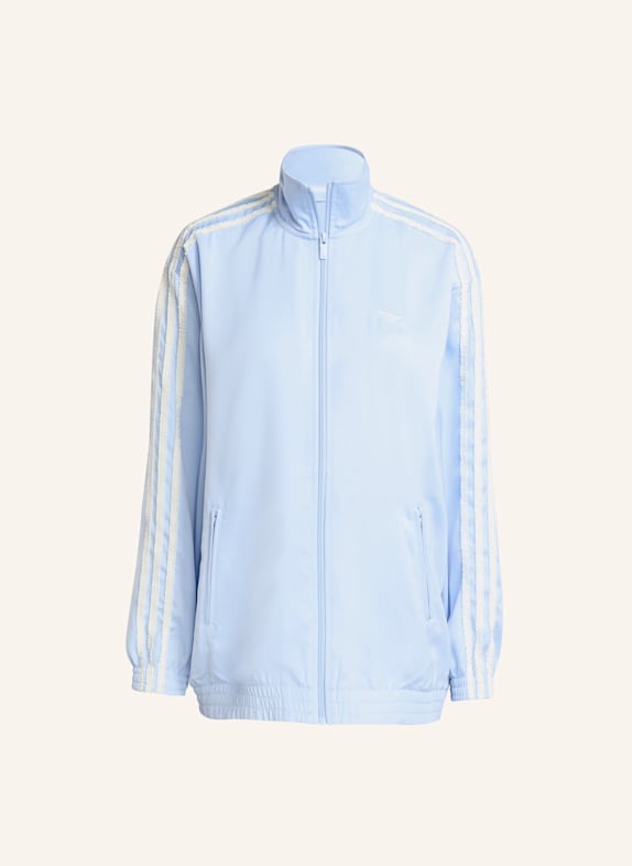 adidas Originals ADIDAS ORIGINALS SATIN FIREBIRD TRAININGSJACKE GERAFFT 3-STREIFEN BLAU