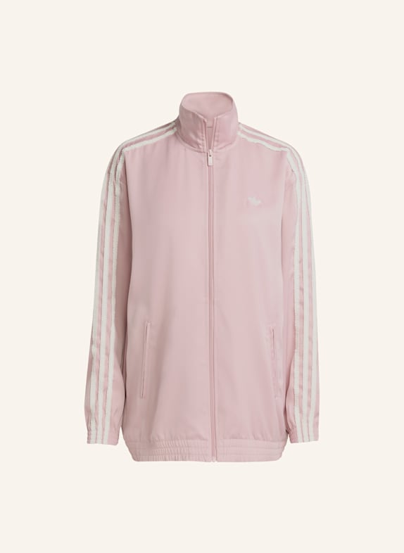 adidas Originals ADIDAS ORIGINALS SATIN FIREBIRD TRAININGSJACKE GERAFFT 3-STREIFEN ROSA