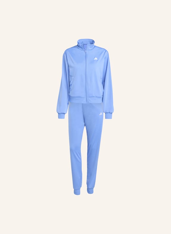 adidas ESSENTIALS FEEL COZY TRAININGSANZUG BLAU