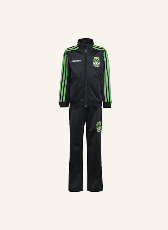 adidas Originals ADIDAS ORIGINALS X MINECRAFT FIREBIRD KIDS TRAININGSANZUG SCHWARZ