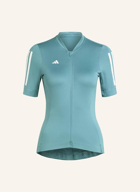 adidas TEMPO 3-STREIFEN RADTRIKOT TÜRKIS