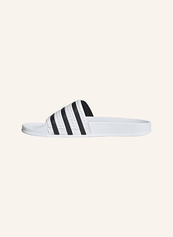 adidas Originals Pantoletten ADILETTE WEISS/ SCHWARZ