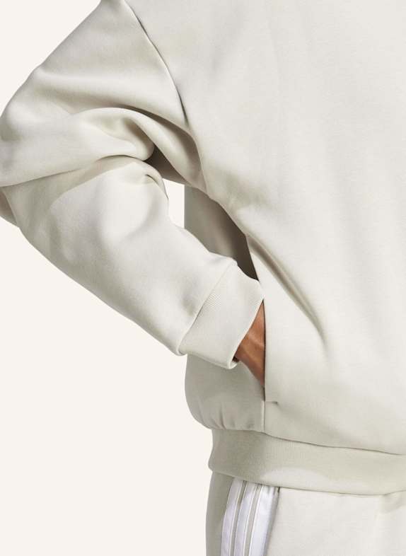 adidas ESSENTIALS CONTEMPORARY LOGO BOMBERJACKE BEIGE