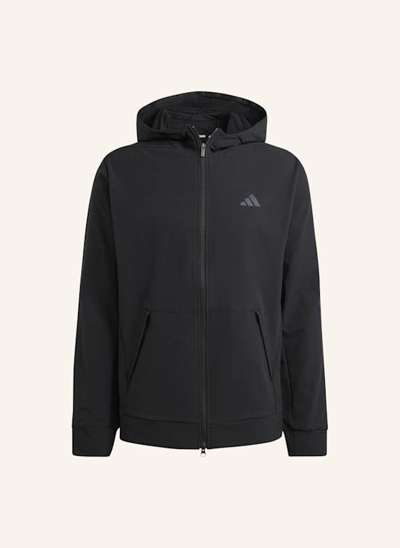 adidas DESIGNED FOR TRAINING COLD.RDY KAPUZENJACKE SCHWARZ