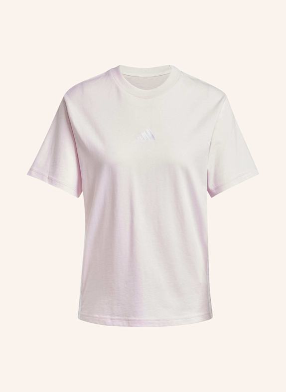 adidas T-Shirt ESSENTIALS 3-STREIFEN WEISS