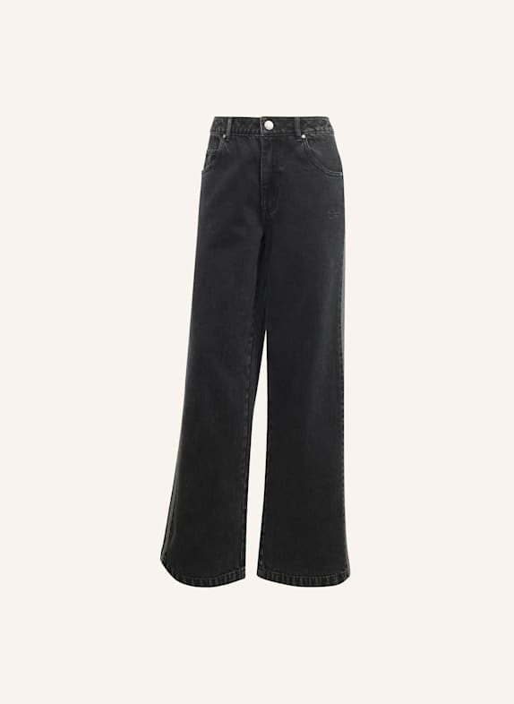 adidas Originals ADICOLOR DENIM 3-STREIFEN TRAININGSHOSE SCHWARZ