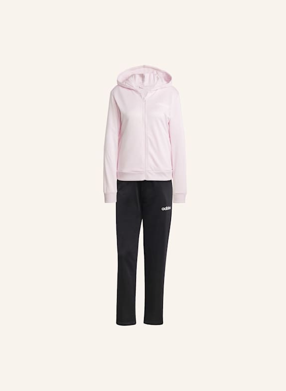 adidas ESSENTIALS LINEAR TRAININGSANZUG ROSA