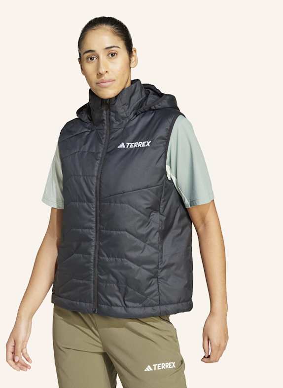 adidas TERREX TERREX MULTI CLIMAWARM INSULATED HOODED WESTE SCHWARZ