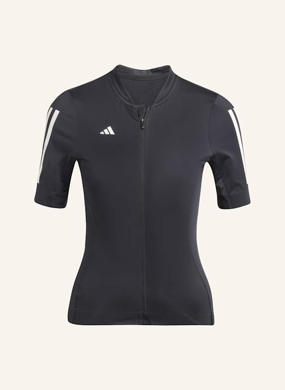 adidas TEMPO 3-STREIFEN RADTRIKOT SCHWARZ
