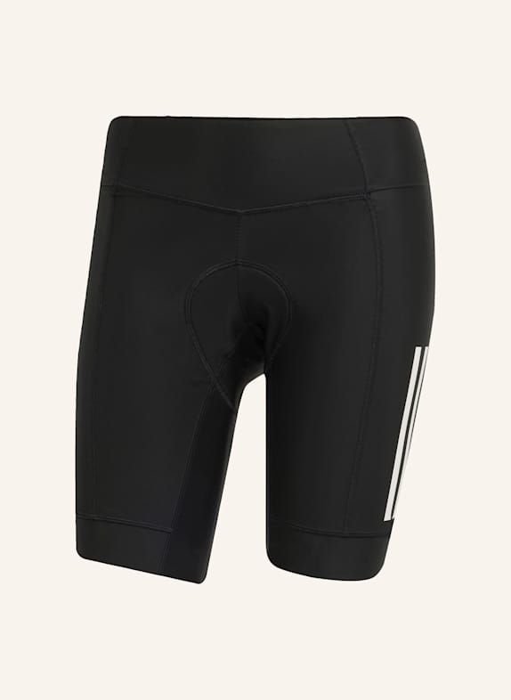 adidas ESSENTIALS 3-STREIFEN PADDED CYCLING SHORTS SCHWARZ