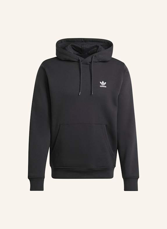 adidas Originals TREFOIL ESSENTIALS HOODIE SCHWARZ