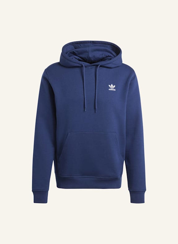 adidas Originals TREFOIL ESSENTIALS HOODIE BLAU