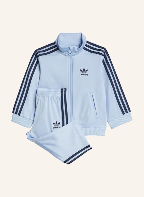 adidas Originals ADICOLOR FIREBIRD KIDS TRAININGSANZUG BLAU
