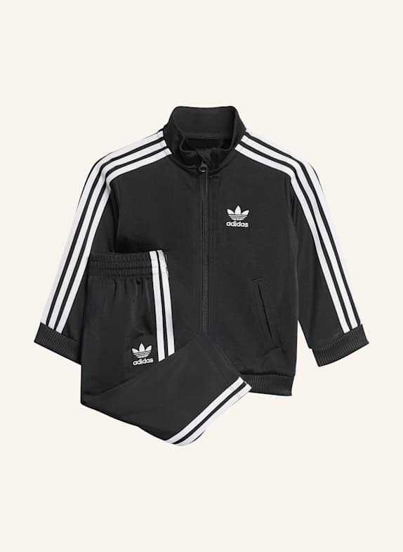 adidas Originals ADICOLOR FIREBIRD KIDS TRAININGSANZUG SCHWARZ