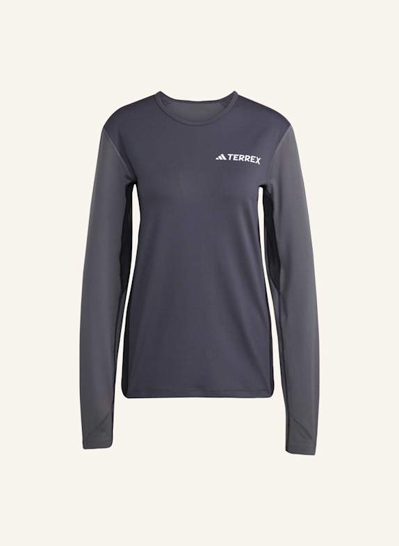 adidas TERREX MULTI SYNTHETIC LANGÄRMELIGE BASELAYER GRAU