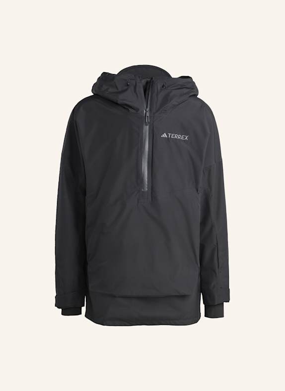 adidas TERREX TERREX XPLORIC 2-LAGIGER, GEFÜTTERTER CLIMAPROOF ANORAK SCHWARZ