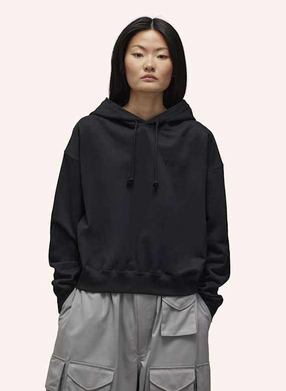 Y-3 Y-3 ANGERAUTES TERRY BOXY HOODIE KAPUZENJACKE SCHWARZ