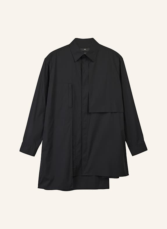 Y-3 Y-3 SPORTY BAUMWOLLHEMD SCHWARZ