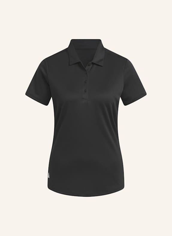 adidas SOLID PERFORMANCE SHORT SLEEVE POLOSHIRT FÜR DAMEN SCHWARZ