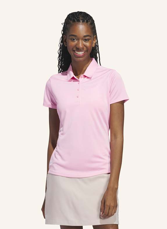 adidas SOLID PERFORMANCE SHORT SLEEVE POLOSHIRT FÜR DAMEN ROSA