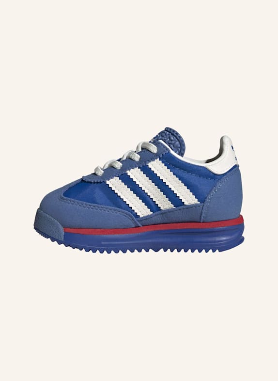 adidas Originals SL 72 RS ELASTIC LACES KIDS SCHUH BLAU/ WEISS/ ROT