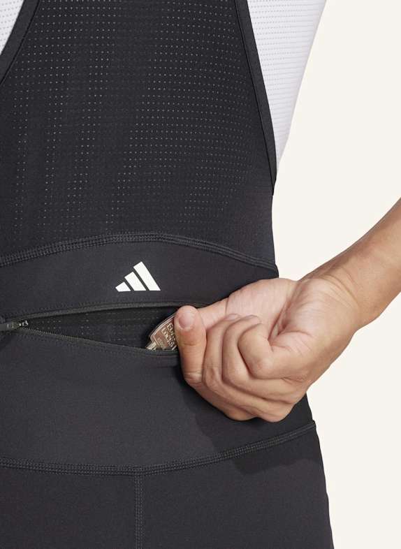 adidas WINTER ESSENTIALS PADDED CYCLING LANGE TRÄGERHOSE SCHWARZ