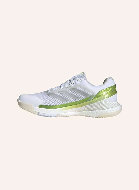 adidas CRAZYQUICK BOOST PADEL-SCHUH WEISS/ GELB