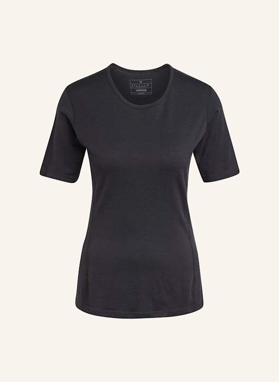 adidas TERREX XPERIOR MERINO 200 BASELAYER T-SHIRT SCHWARZ
