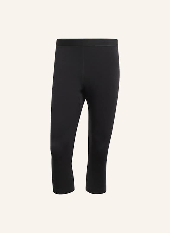 adidas TERREX XPERIOR MERINO 260 BASELAYER 3/4-LEGGINGS SCHWARZ