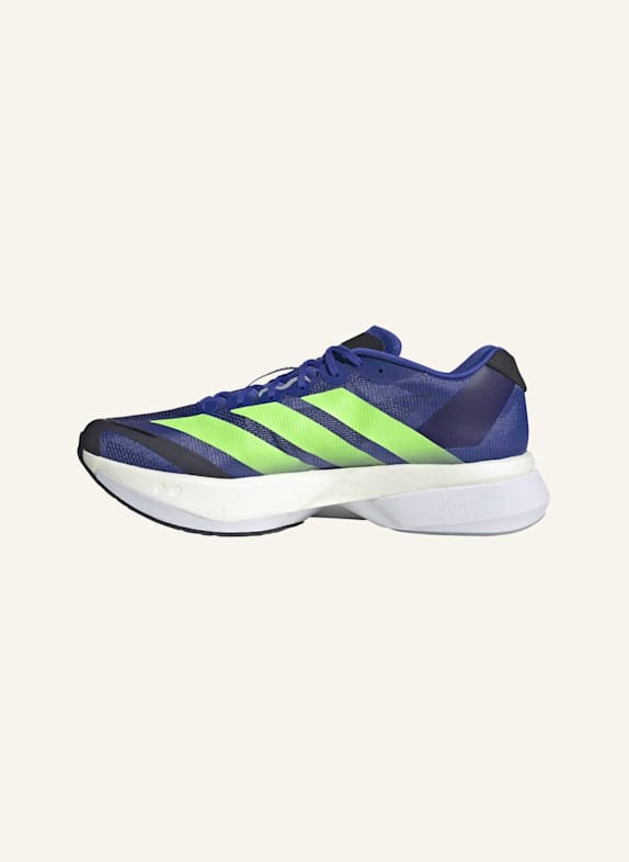 adidas Laufschuhe ADIZERO BOSTON 13 BLAU/ NEONGRÜN/ SCHWARZ