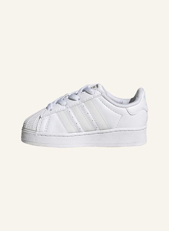 adidas Originals ADIDAS SUPERSTAR LED LIGHTS SCHUHE MIT KOMFORTVERSCHLUSS UND ELASTISCHEN SCHNÜRSENKELN FÜR KINDER WEISS