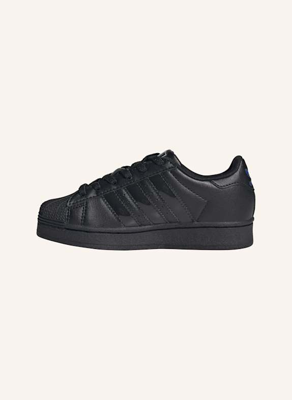 adidas Originals ADIDAS SUPERSTAR LED LIGHTS SCHUHE MIT KOMFORTVERSCHLUSS UND ELASTISCHEN SCHNÜRSENKELN FÜR KINDER SCHWARZ