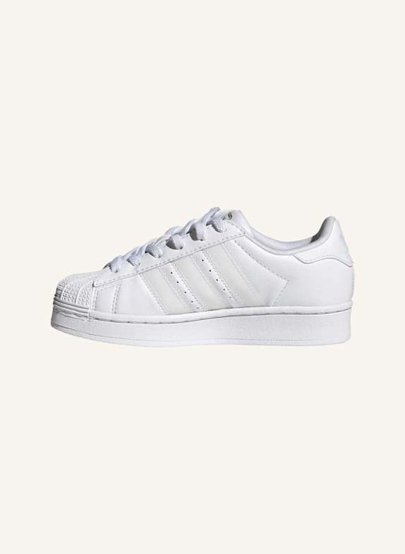 adidas Originals ADIDAS SUPERSTAR LED LIGHTS SCHUHE MIT KOMFORTVERSCHLUSS UND ELASTISCHEN SCHNÜRSENKELN FÜR KINDER WEISS