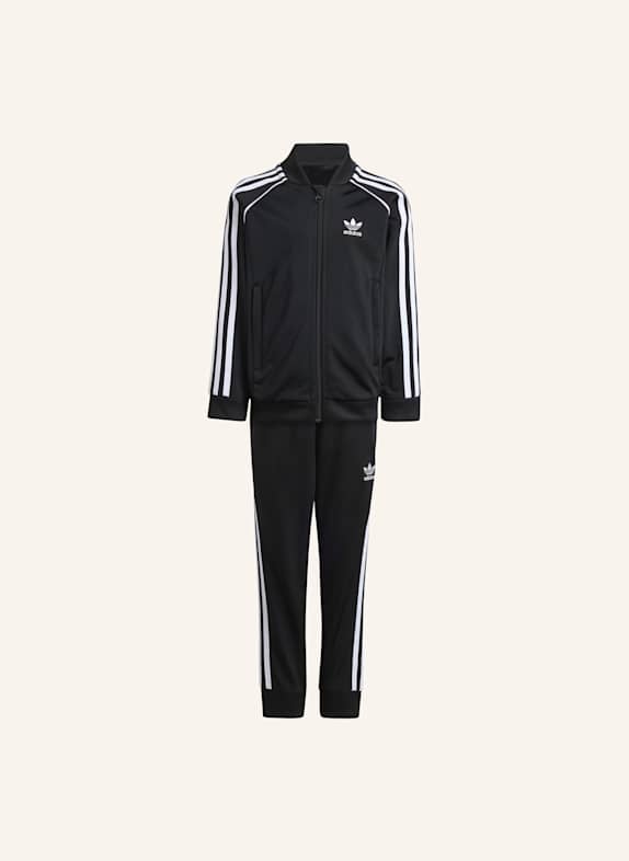 adidas Originals ADICOLOR SST KIDS TRAININGSANZUG SCHWARZ