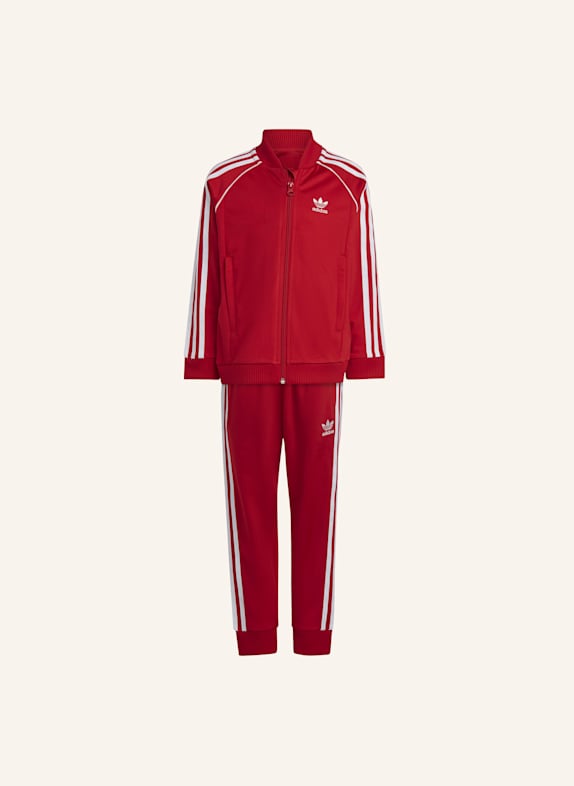 adidas Originals ADICOLOR SST KIDS TRAININGSANZUG ROT