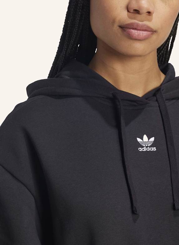 adidas Originals ESSENTIALS OVERSIZED HOODIE SCHWARZ
