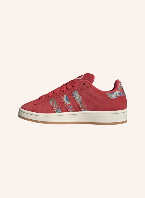 adidas Originals CAMPUS 00S X LIBERTY LONDON SCHUH ROT/ WEISS/ GOLD