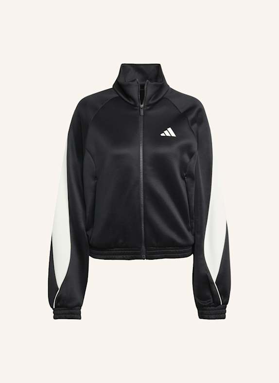 adidas STADIUM TRAININGSJACKE SCHWARZ/ WEISS