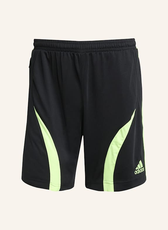 adidas Originals TEAMGEIST ADICOLOR SHORTS SCHWARZ/ GRÜN