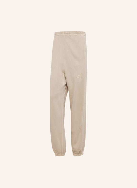 adidas ALL SZN FRENCH TERRY WASHED LOOSE HOSE BEIGE