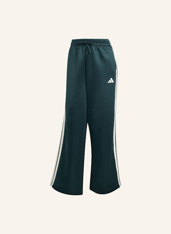 adidas STADIUM 3-STREIFEN TRAININGSHOSE GRÜN/ WEISS