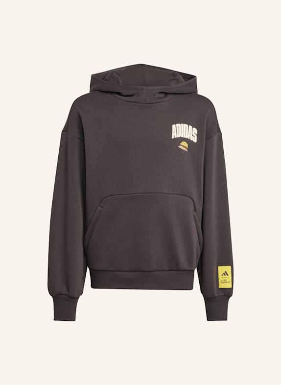 adidas ADIDAS THE SIMPSONS KAPUZEN-SWEATSHIRT KINDER BRAUN