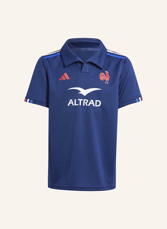 adidas FRANKREICH RUGBY KIDS HEIMTRIKOT BLAU