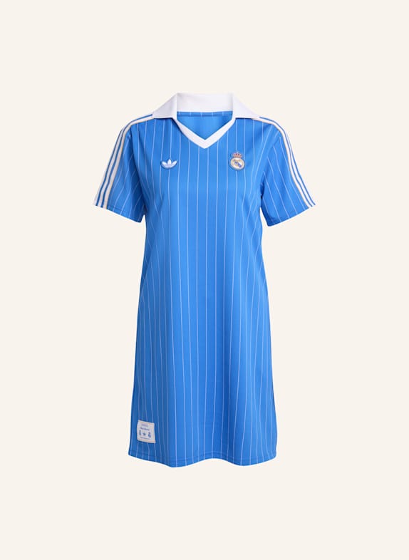 adidas Originals REAL MADRID TERRACE ICONS KLEID BLAU