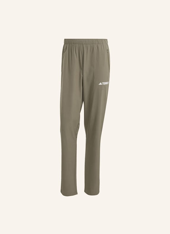 adidas TERREX MULTI ESSENTIALS STRETCH HOSE GRÜN