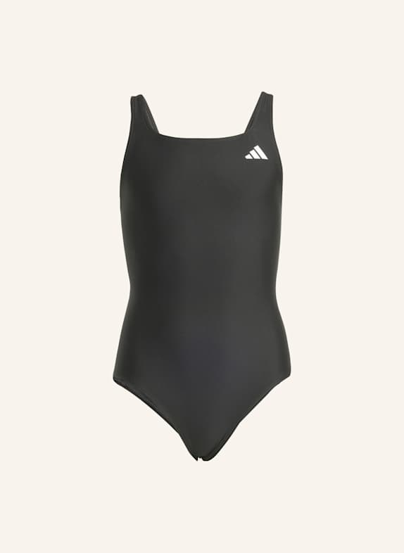 adidas Badeanzug V-BACK SWIMSUIT mit Cut-out SCHWARZ