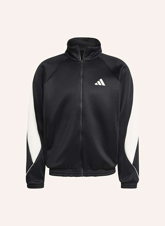 adidas STADIUM TRAININGSJACKE SCHWARZ/ WEISS