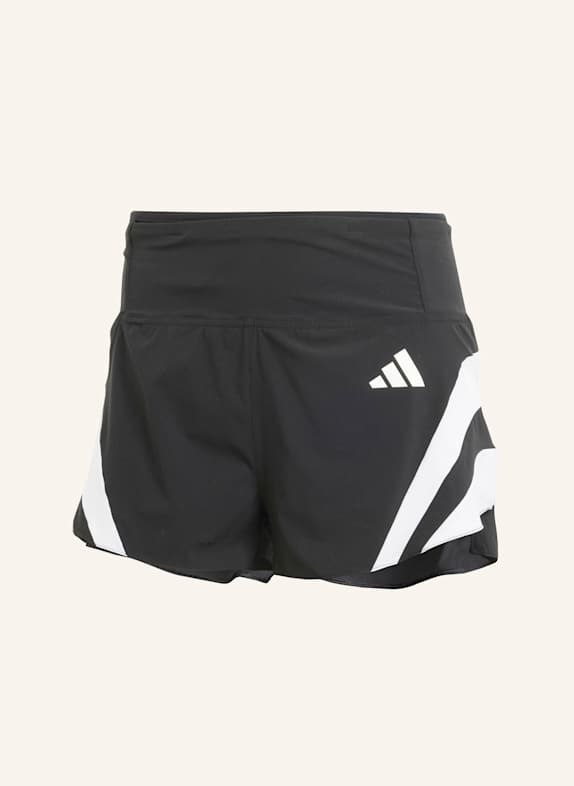 adidas 2-in-1-Laufshorts ADIZERO ARCHIVE RUNNING GEL SCHWARZ