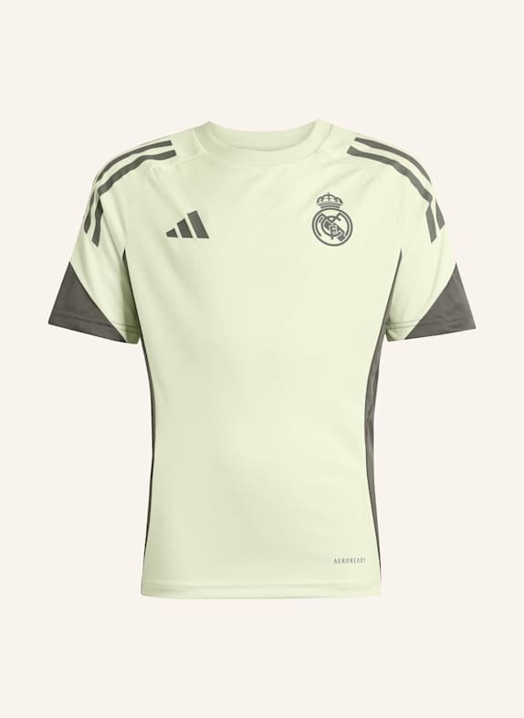 adidas REAL MADRID TIRO 25 COMPETITION KIDS TRAININGSTRIKOT GRÜN